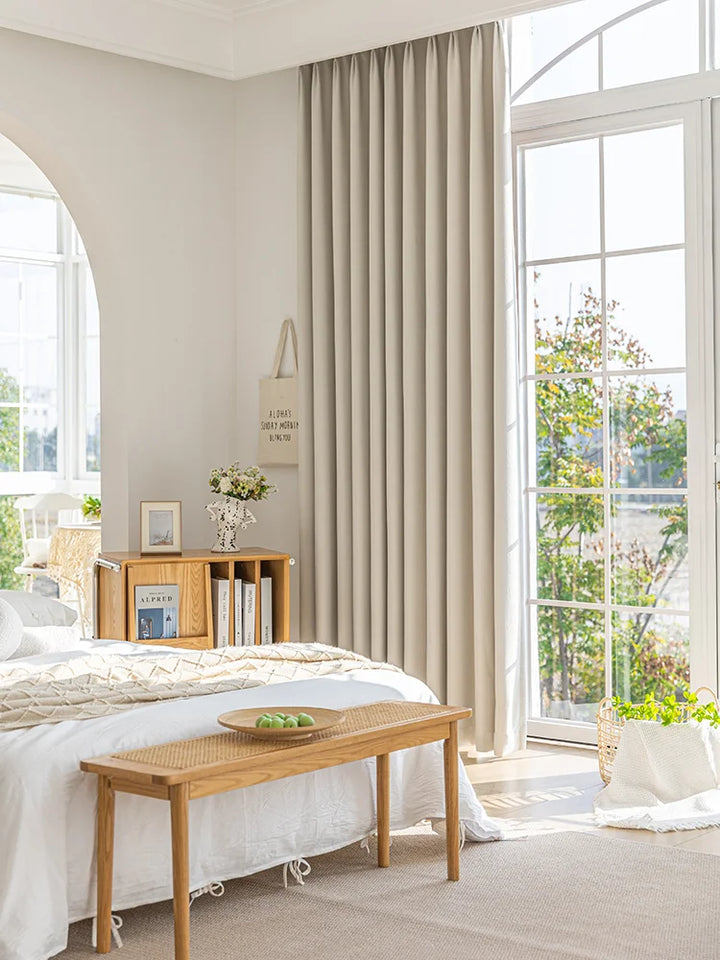 Simple Lines Texture, Light Luxury And Soft Chenille Curtains