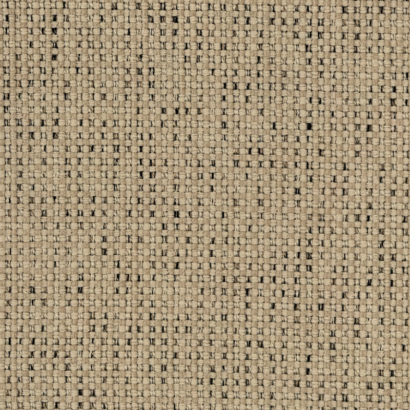 Close-up of beige woven curtain fabric texture, ideal for blackout or thermal curtains.