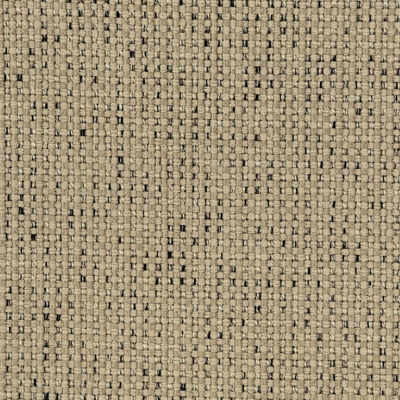Close-up of beige woven curtain fabric texture, ideal for blackout or thermal window coverings.