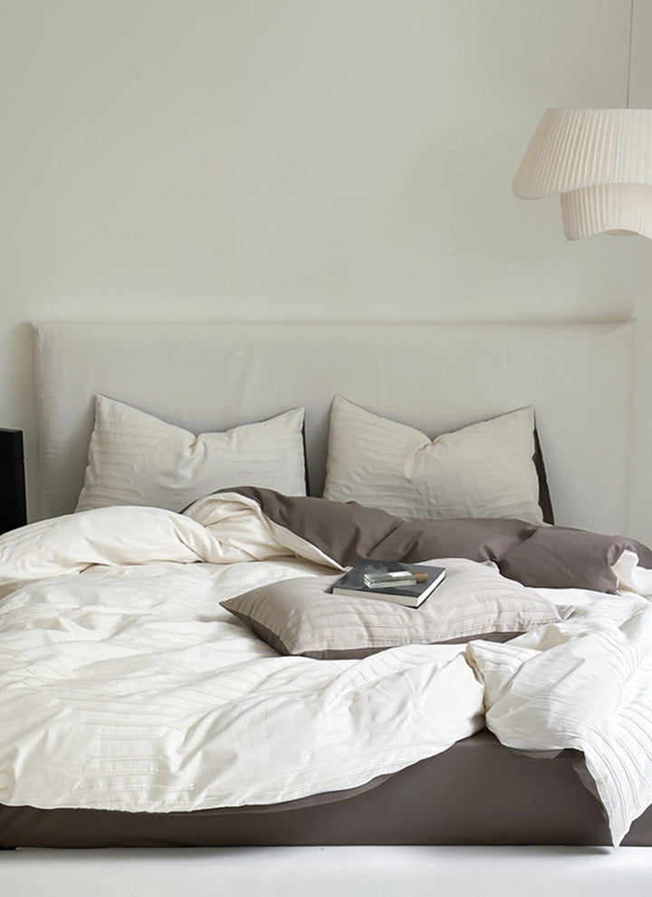 Summer - Ready A - Class 100% Cotton Jacquard & Waffle Weave Bedding Set