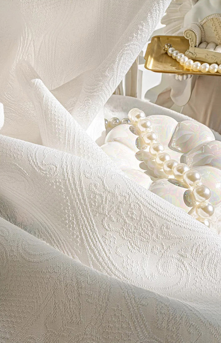 ‌Luxury  Jacquard Curtain with Privacy Weave