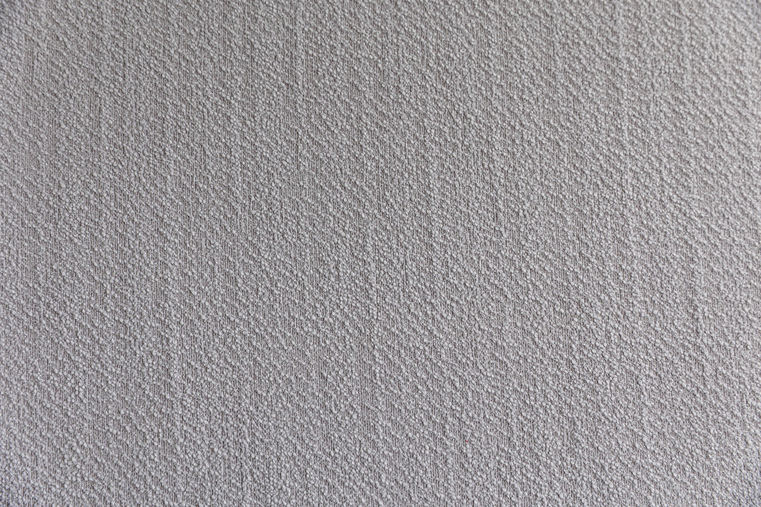 Phantom gray retro linen blackout curtains||Misty Illusion