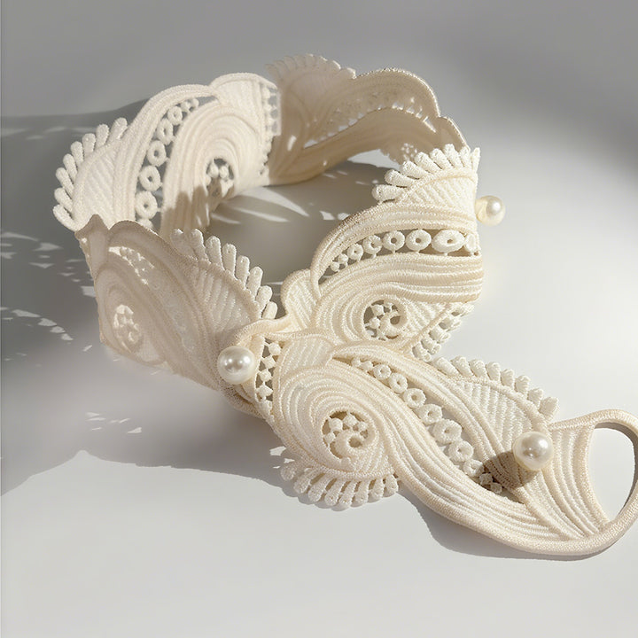 Embroidered Curtain Tiebacks