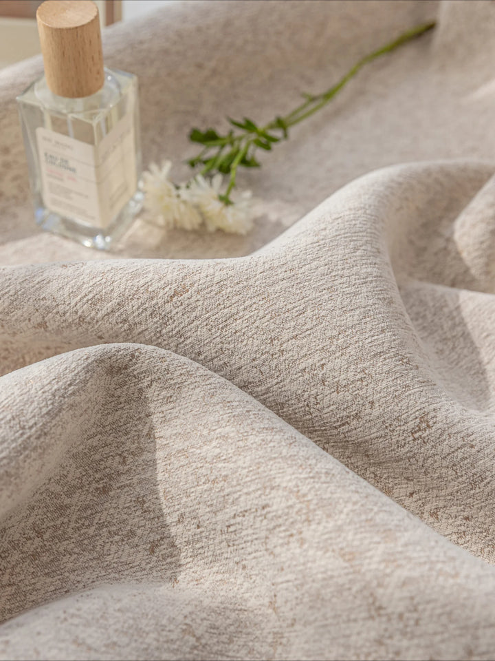 French Starry Three-dimensional Jacquard Curtains With A Thick Velvet Texture