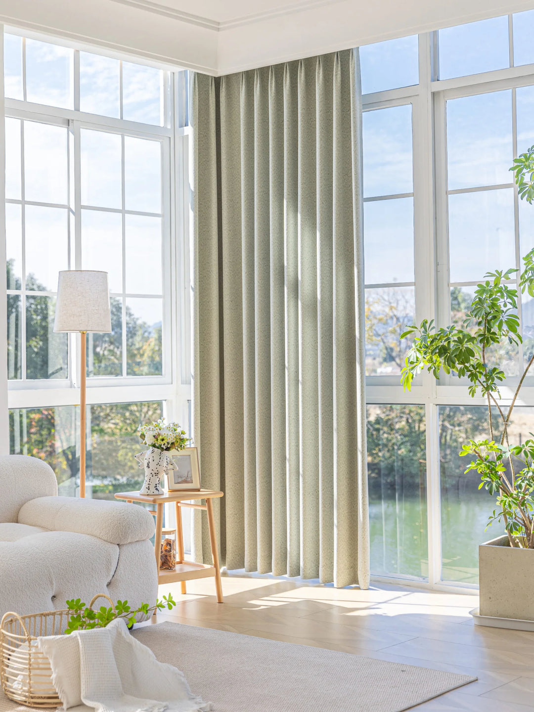 French Starry Three-dimensional Jacquard Curtains With A Thick Velvet Texture