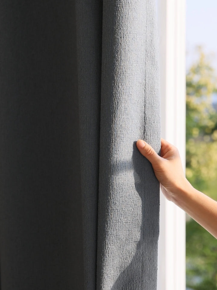 European Style Anti-Bacterial Wear-resistant Moonlight Silk Curtains