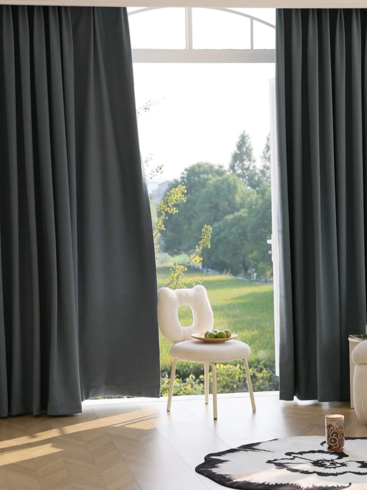 European Style Anti-Bacterial Wear-resistant Moonlight Silk Curtains