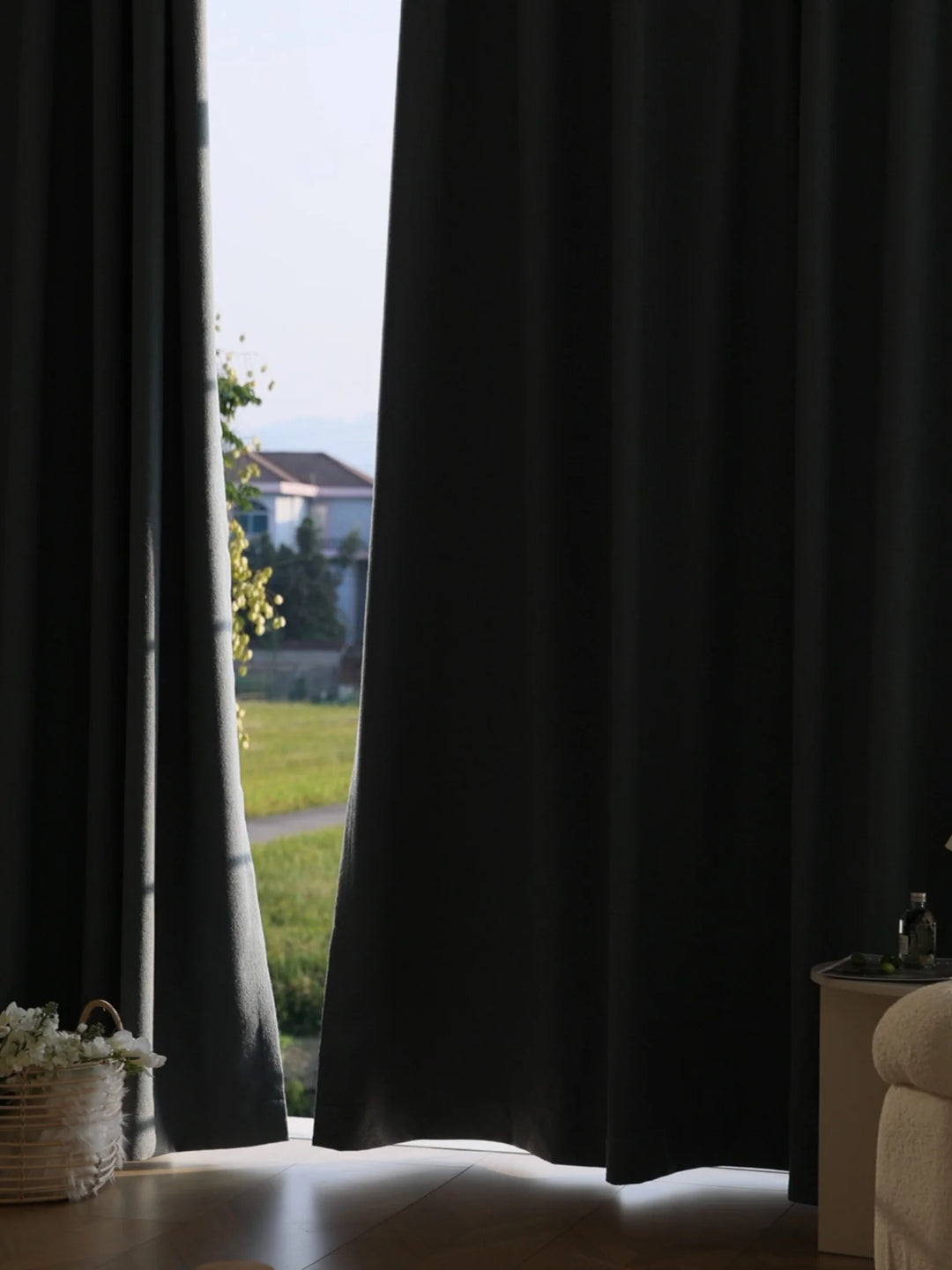 European Style Anti-Bacterial Wear-resistant Moonlight Silk Curtains
