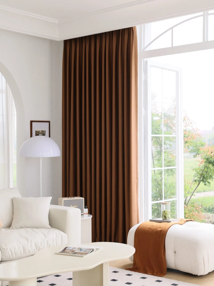European Style Anti-Bacterial Wear-resistant Moonlight Silk Curtains