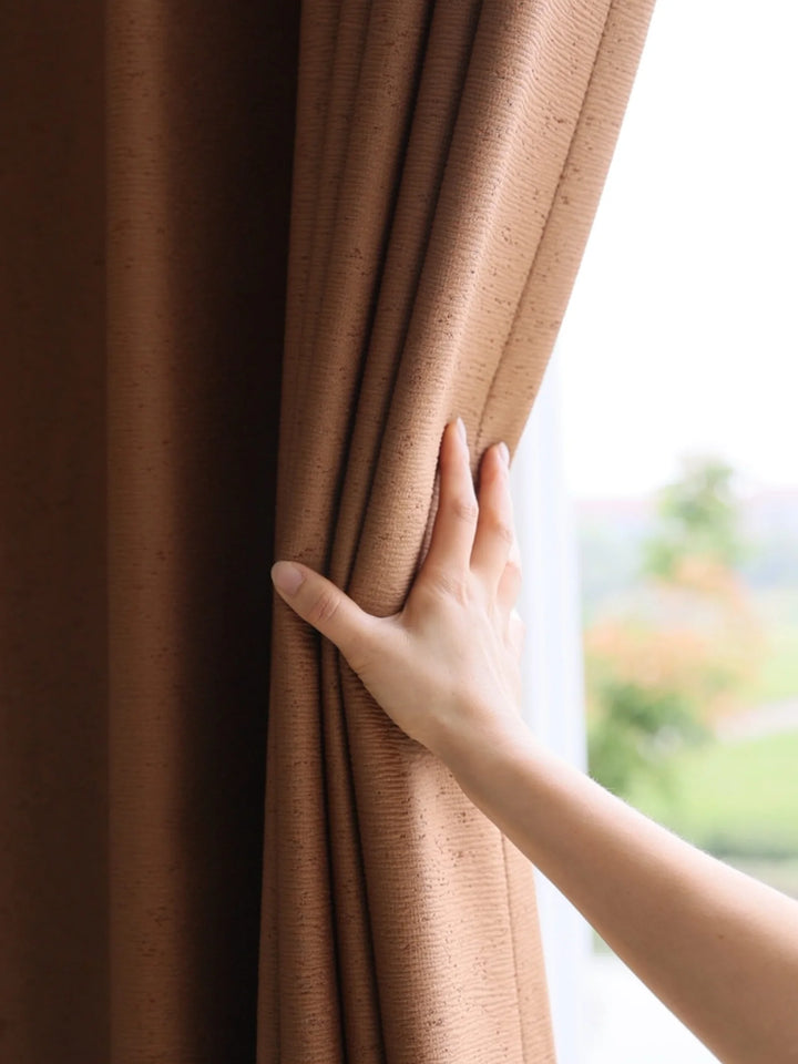 European Style Anti-Bacterial Wear-resistant Moonlight Silk Curtains