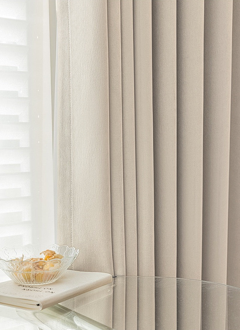 ‌Premium Chenille Blackout Curtains for Deep Sleep‌