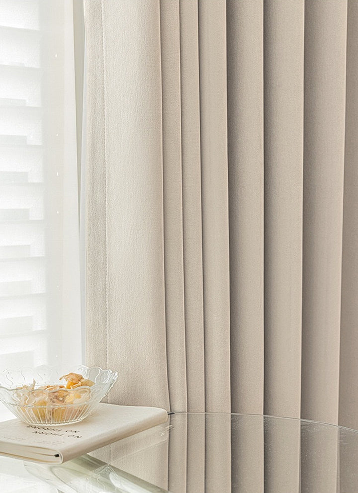 ‌Premium Chenille Blackout Curtains for Deep Sleep‌