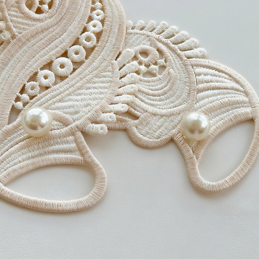 Embroidered Curtain Tiebacks