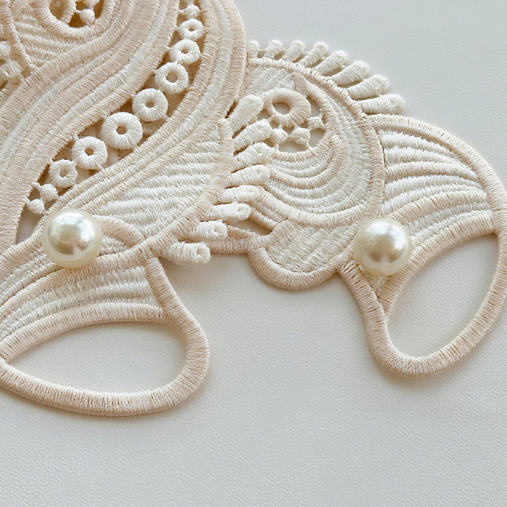 Embroidered Curtain Tiebacks