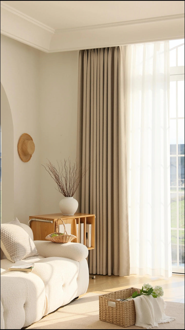 New High-grade Velvet Jacquard Chenille Curtains