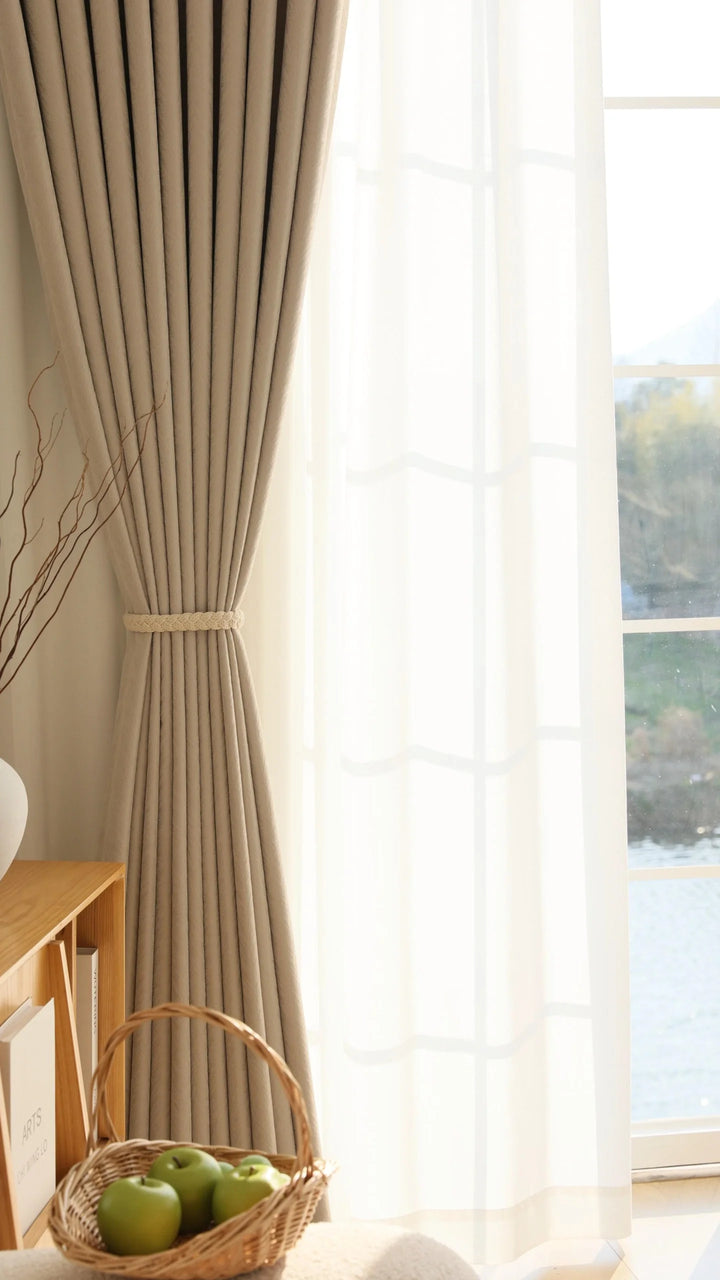 New High-grade Velvet Jacquard Chenille Curtains