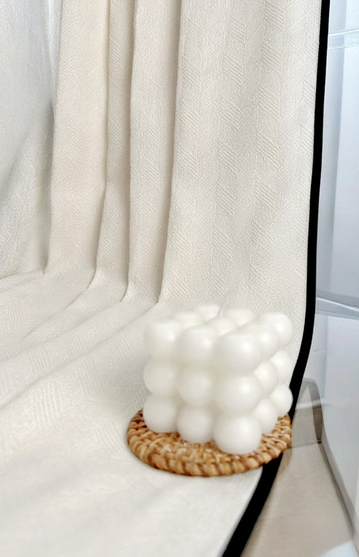 ‌Luxury  Jacquard Curtain with Privacy Weave