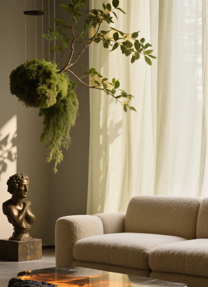 Sheer Curtains - Natural Flax Blend Light Filtering