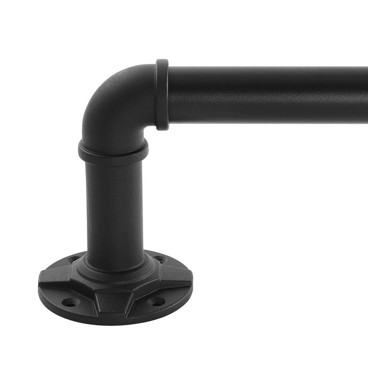 American Style Roman Curtain Rod, Waterproof, Telescopic, Heavy-Duty for Home Use