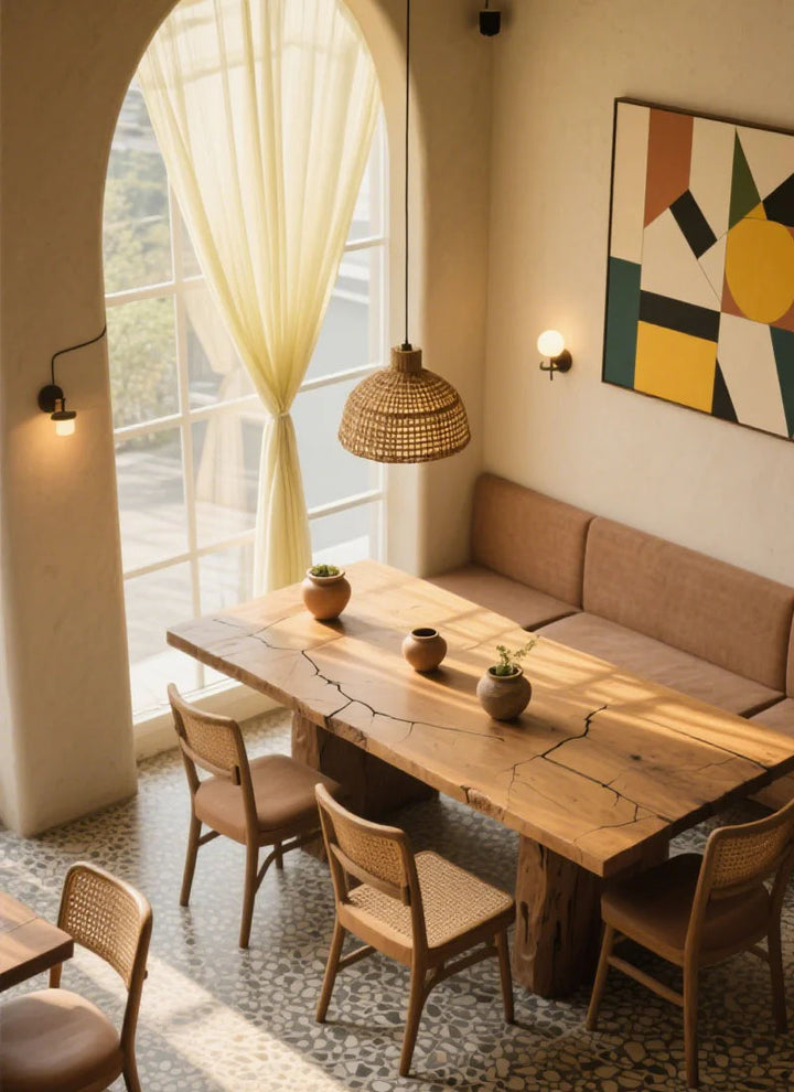 Sheer Curtains - Natural Flax Blend Light Filtering