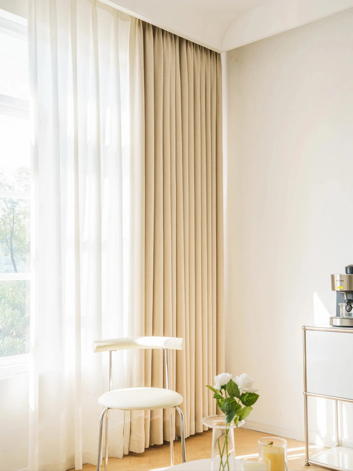 Three-Dimensional Tree Texture, Warm And Soft Chenille Curtains
