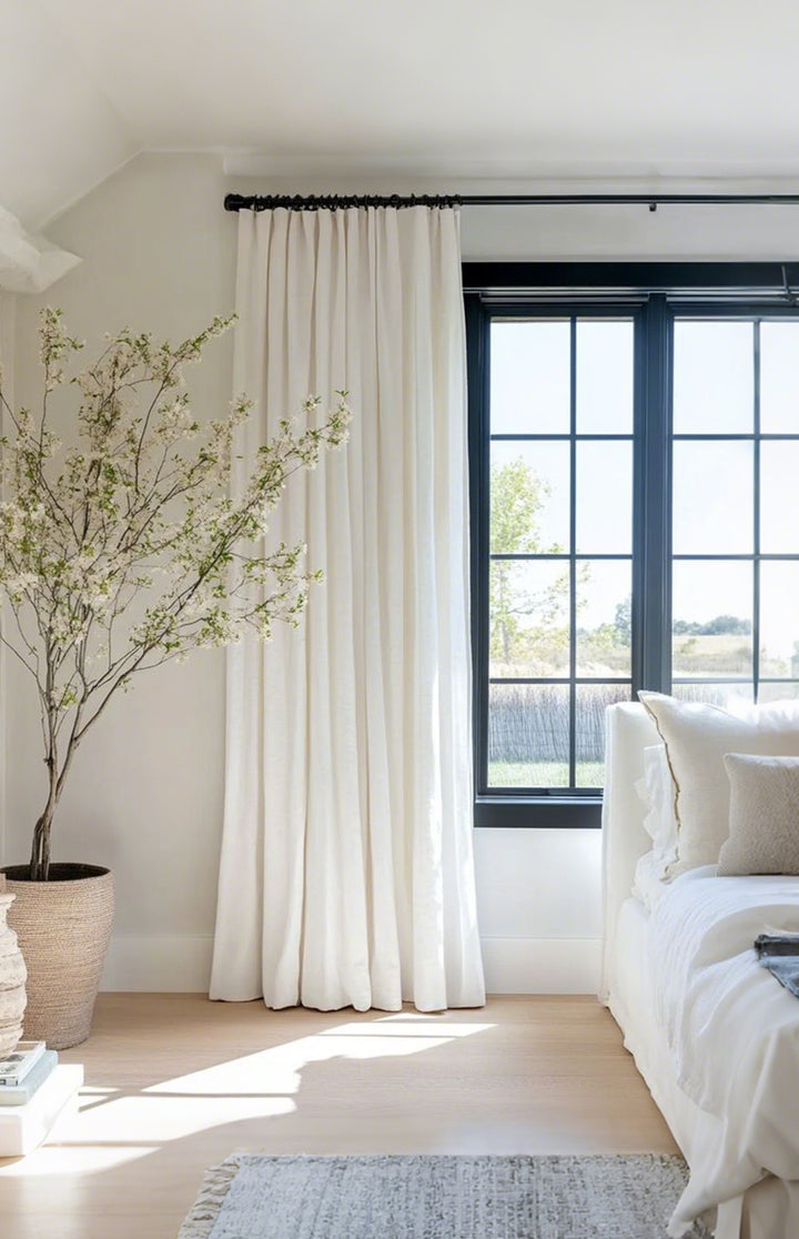 ‌Luxury  Jacquard Curtain with Privacy Weave