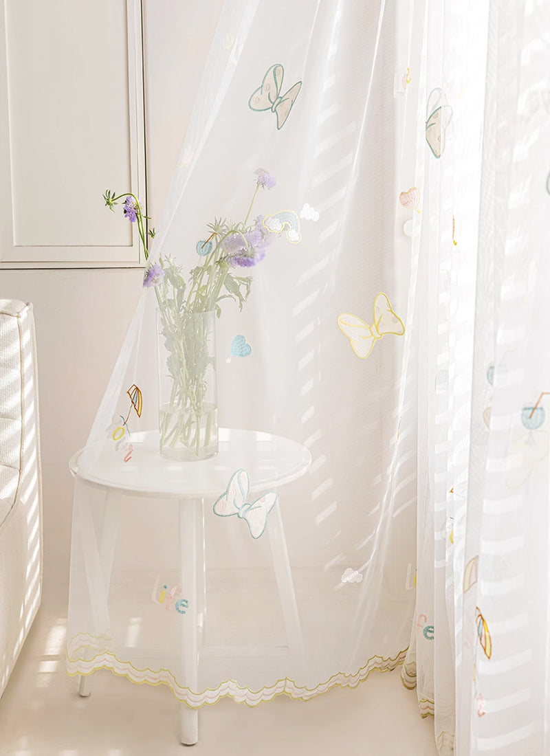 ‌Magical Fantasy Curtains: A Joyful Window Art for Kids & Adults-customized for children’s rooms