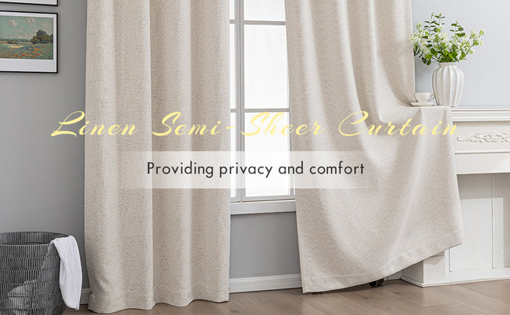 Black tea cheese chenille curtains