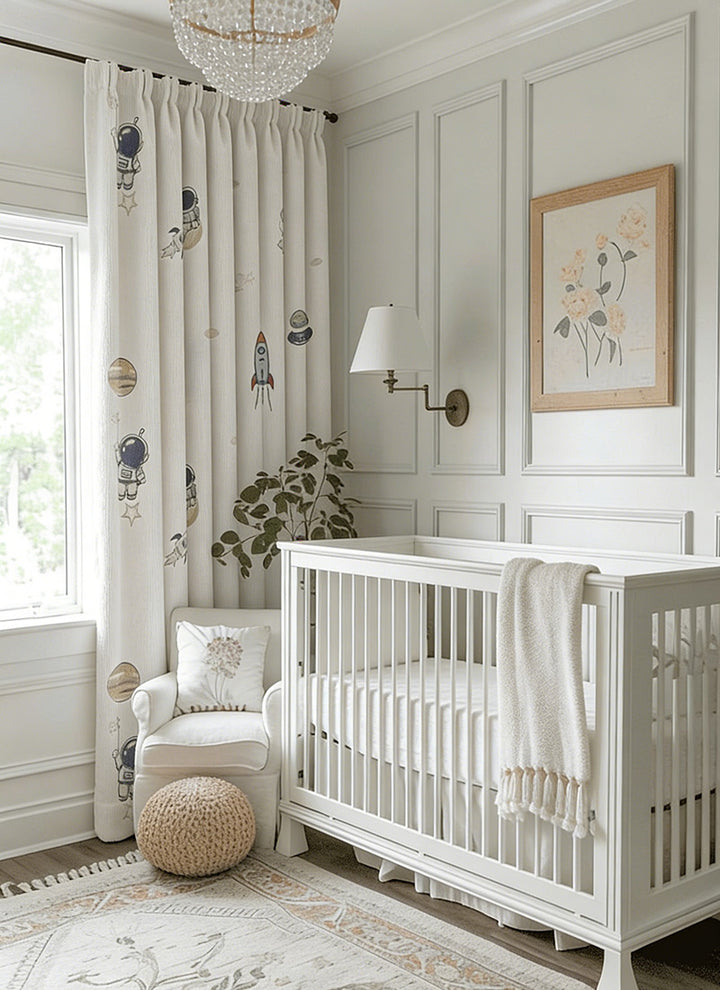 Chenille Blackout Curtains for Little Ones' Rooms