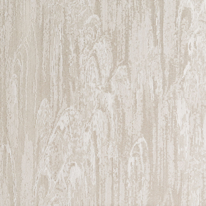 Greige chenille curtain fabric with textured water ripple pattern, soft and modern style