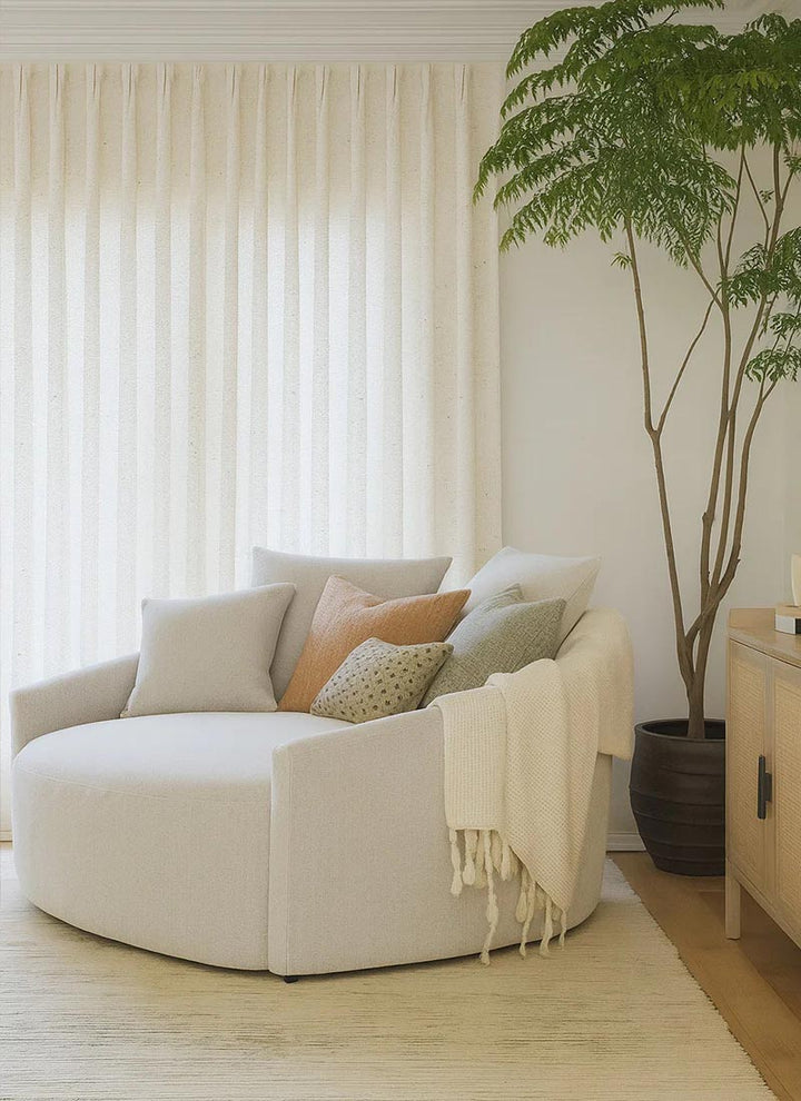 Elegant Crown Delicate High-Precision Embroidery Sheer Curtains