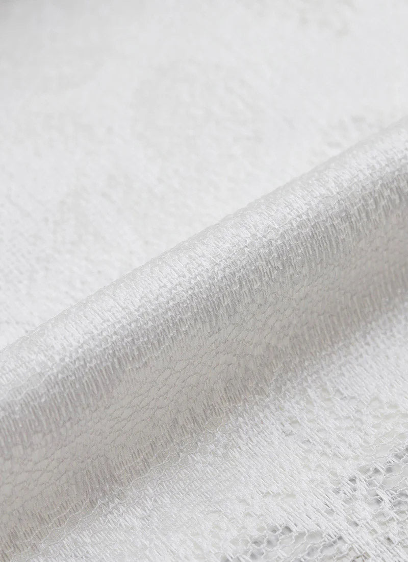 Elegant Crown Delicate High-Precision Embroidery Sheer Curtains