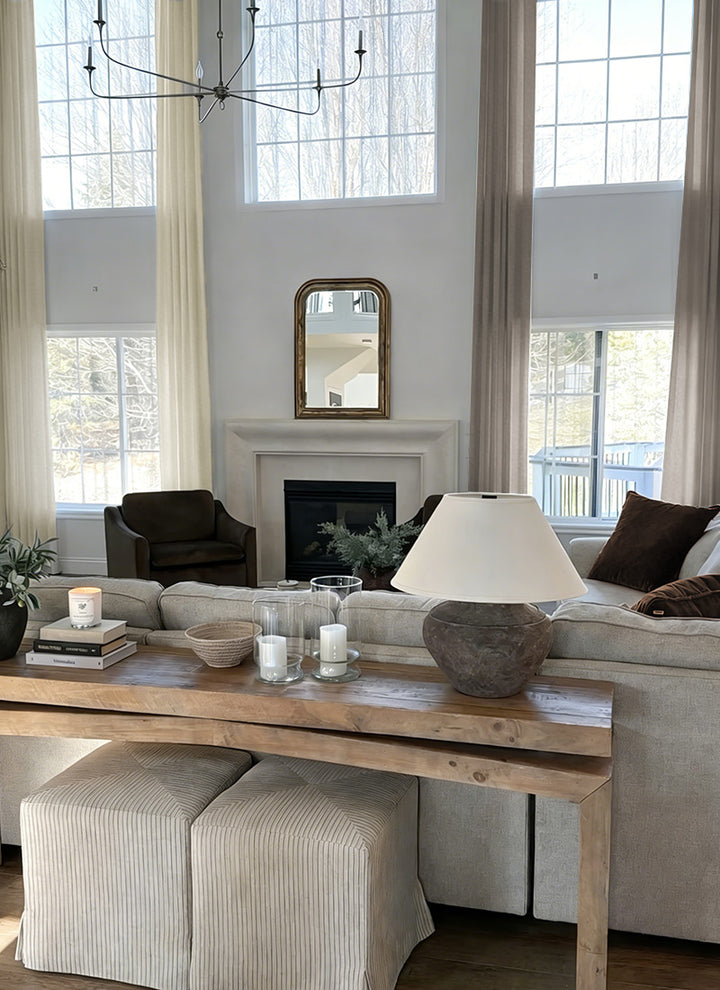 French Sheer Drapes Sheer Curtain for Living Room