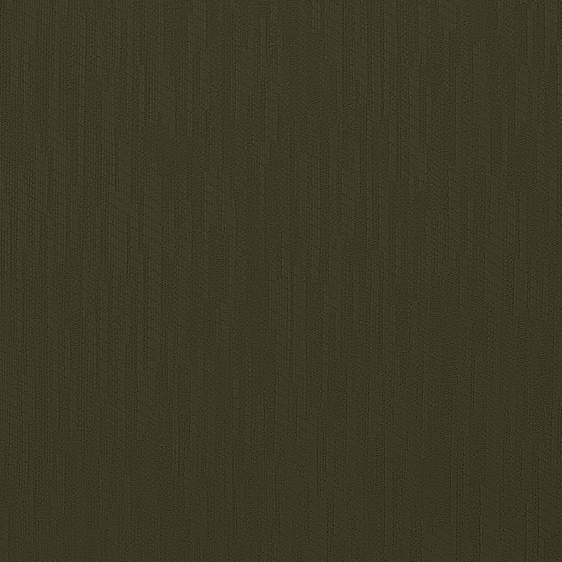 Dark olive blackout curtain fabric with subtle textured vertical lines