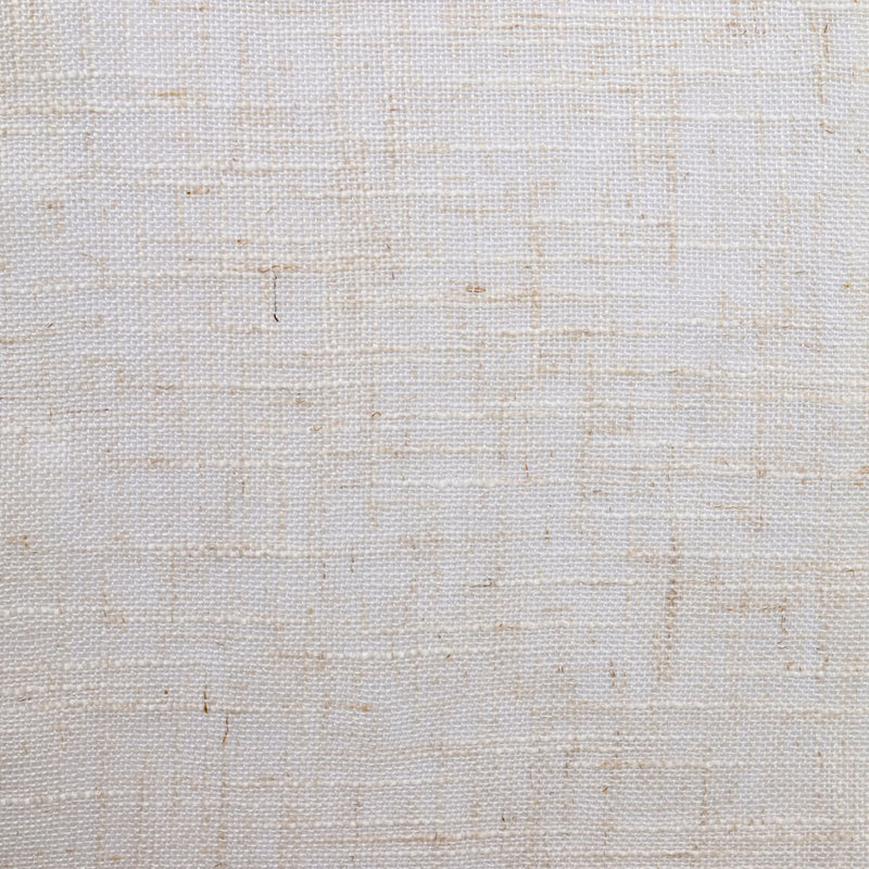 Close-up of natural beige curtain fabric texture with woven pattern, ideal for DIY window treatments.