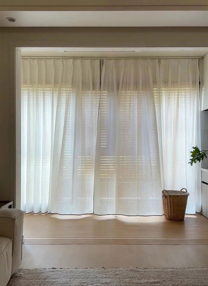 ‌Luxury  Jacquard Curtain with Privacy Weave