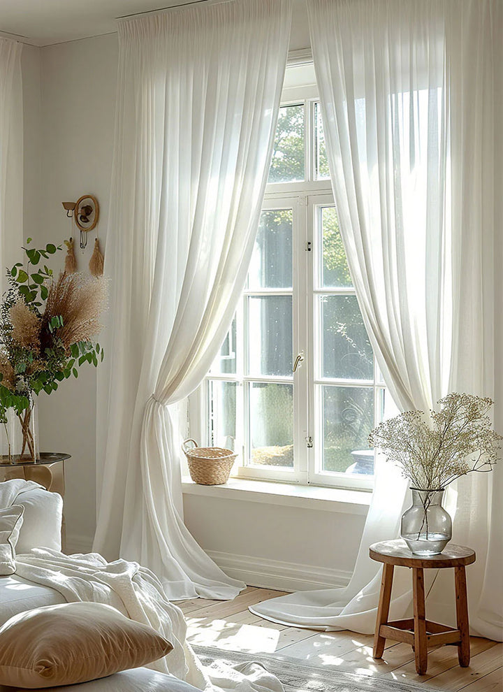 ‌Luxury  Jacquard Curtain with Privacy Weave