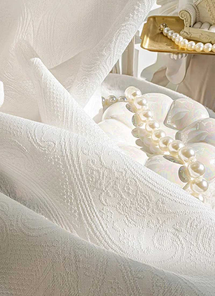 ‌Luxury  Jacquard Curtain with Privacy Weave