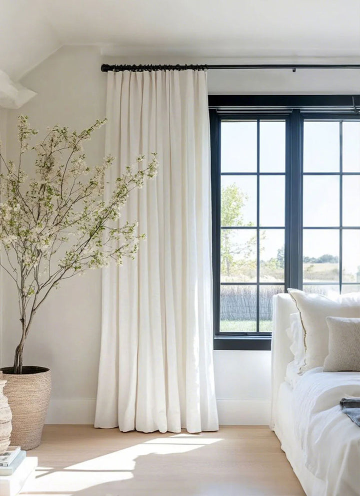 ‌Luxury  Jacquard Curtain with Privacy Weave