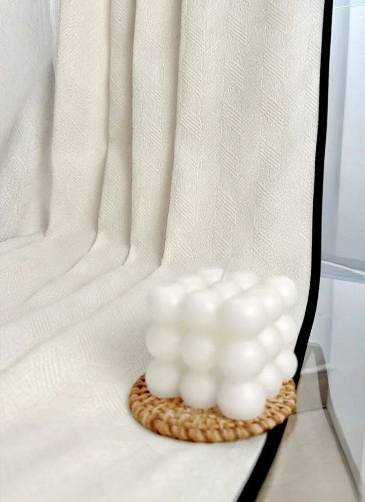 ‌Luxury  Jacquard Curtain with Privacy Weave