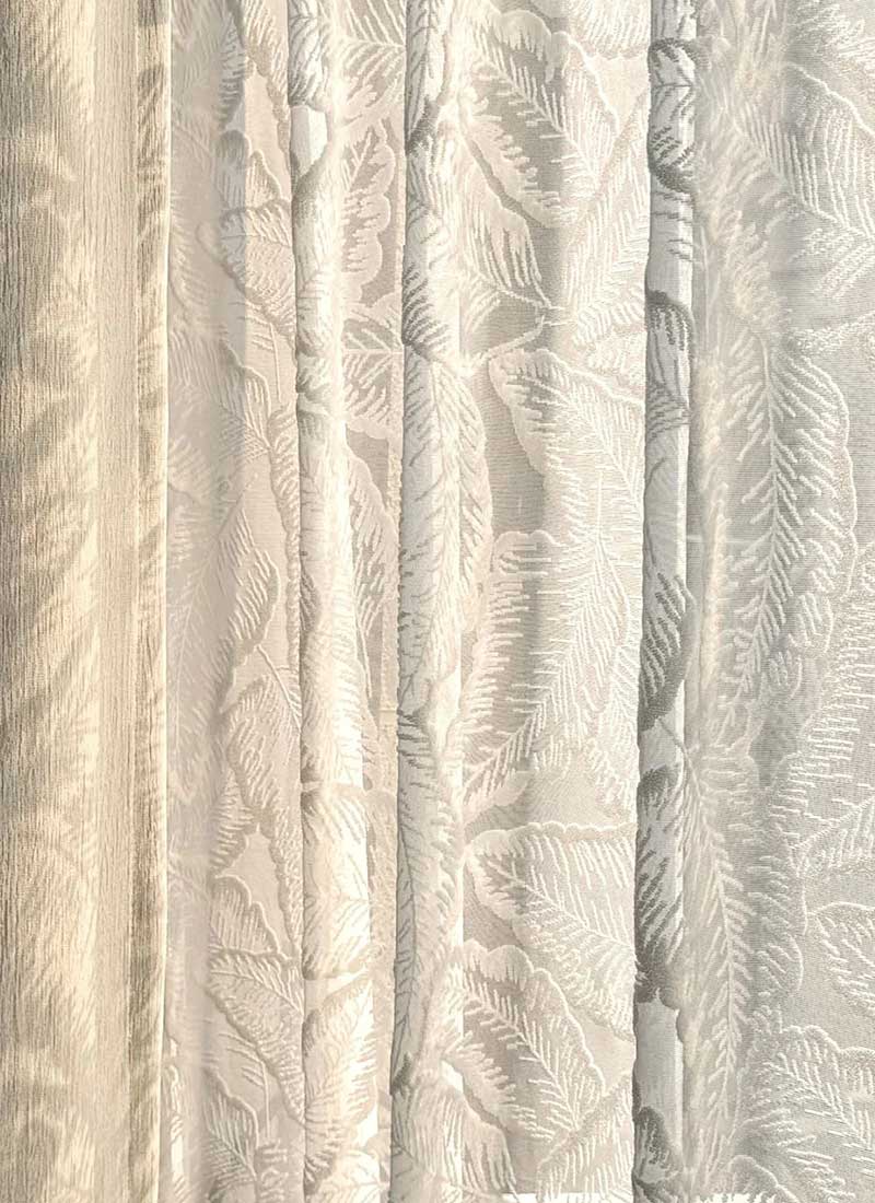 ‌Luxury  Jacquard Curtain with Privacy Weave