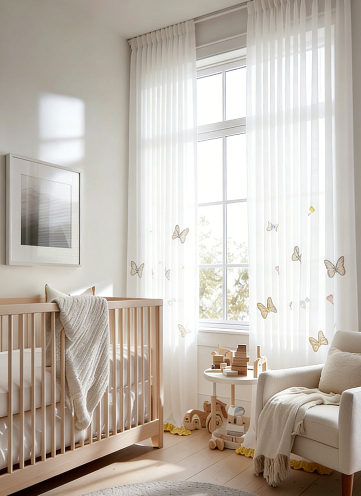 Magical Fantasy Sheer Curtain for Children Room