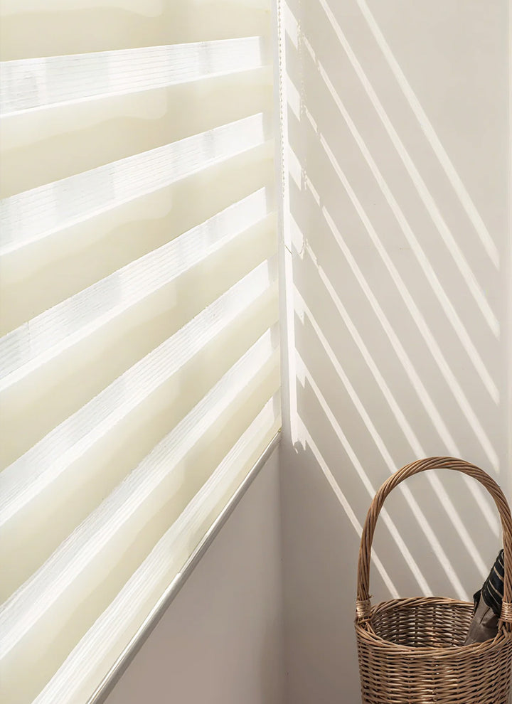 Radiant Sheer Zebra Curtains in Solid Hues(noncustomized)