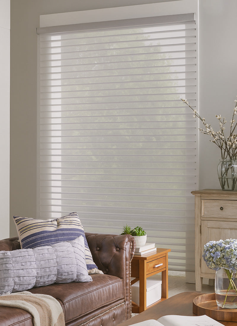 Radiant Sheer Zebra Curtains in Solid Hues(noncustomized)