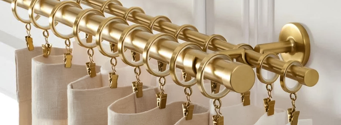 Rust-Resistant Curtain Hardware | Aluminum Rails & Silent Glide ...