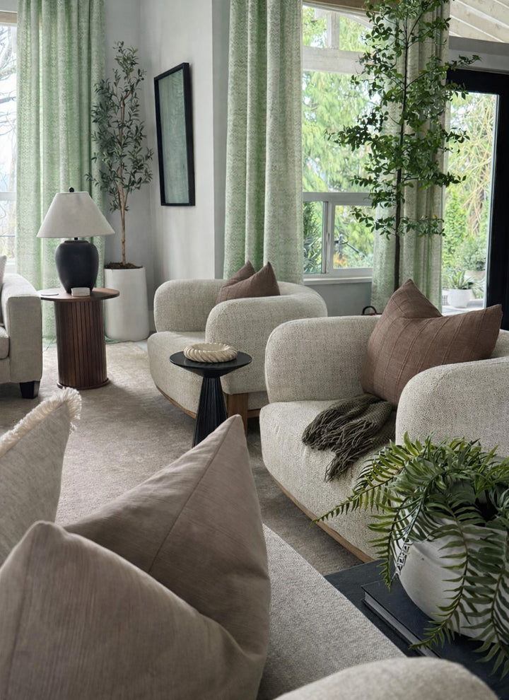 Sheer Turquoise Curtains