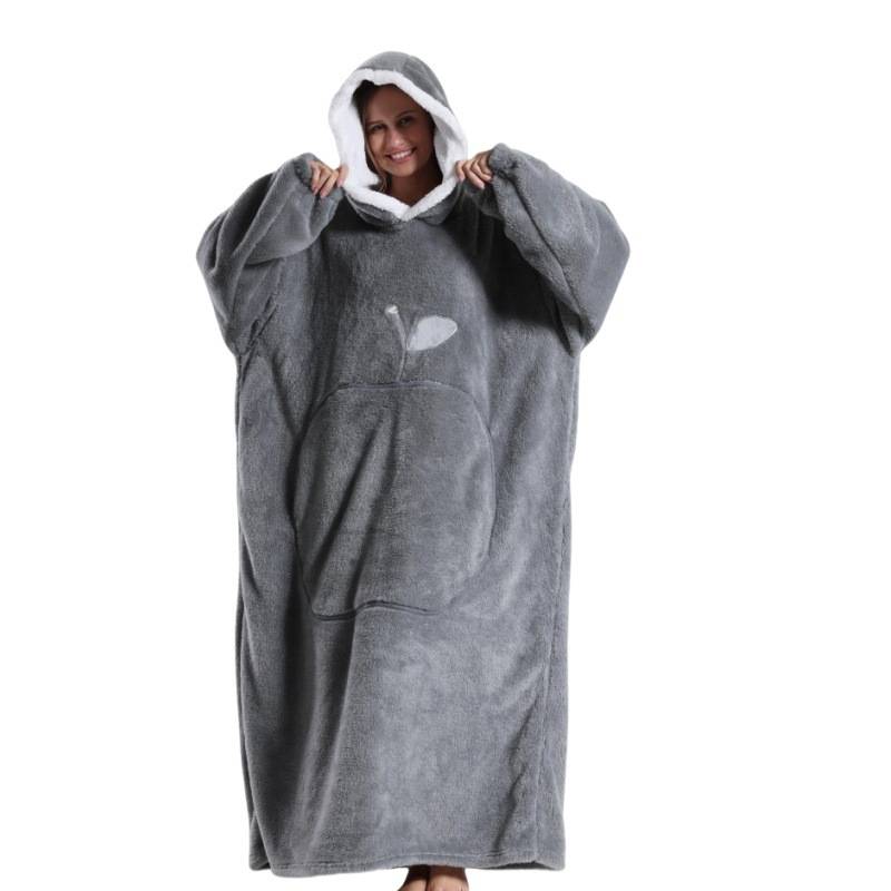 Cozy Wearable Hoodie Blanket Ultra Soft Winter Essential