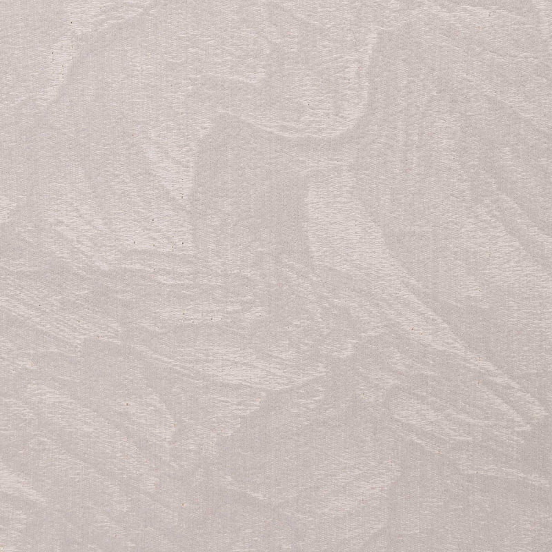 Textured light beige blackout curtain fabric with subtle wave pattern, close-up view
