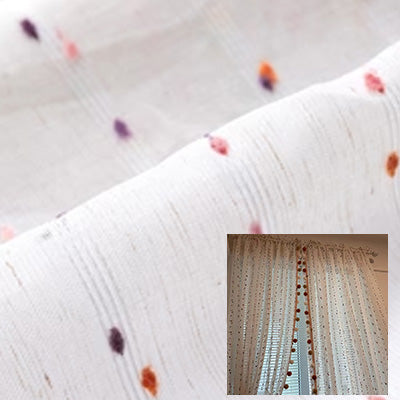Dreamy Purple｜Sheer curtain fabric sample｜FS8009-22