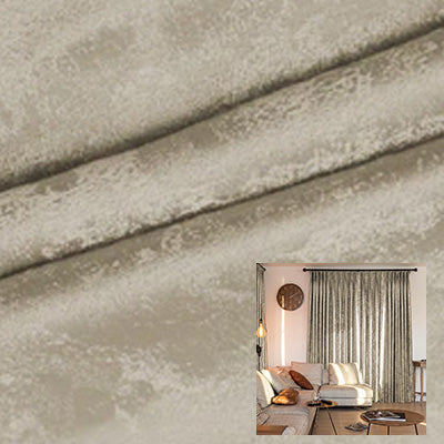 Pearl Beige｜High-Precision curtain fabric sample｜1717-19